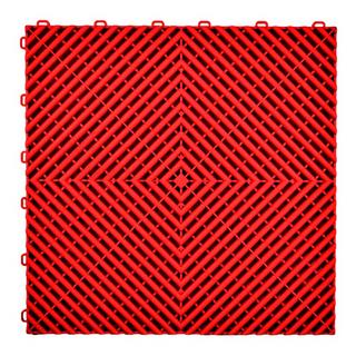 Модульная плитка P/P (40x40x1.8 см, красная)
