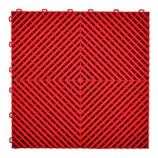 Модульная плитка P/P (40x40x1.8 см, красная)