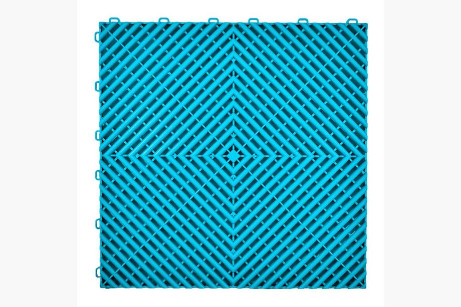 Модульная плитка P/P (40×40×1,8 см, голубая) Фото 1