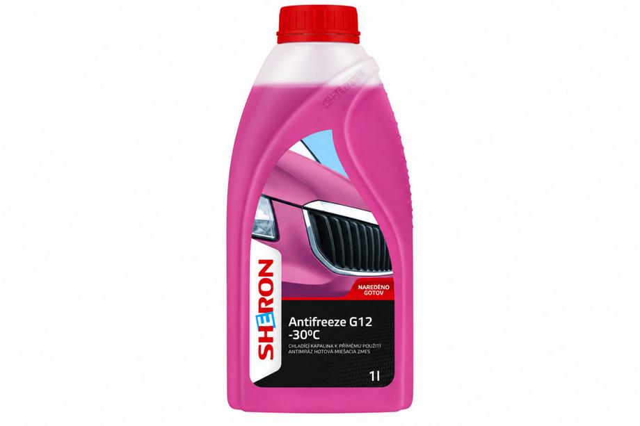 Антифриз G12 -30 °C розовый 1 л SHERON Image