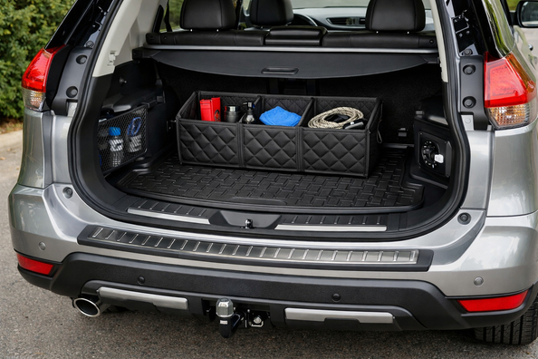 Что установить на Nissan X-Trail T32 после покупки: багажник и задний бампер фото 1