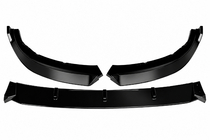 BMW 3 серия G20/G21 2018- гг. Передняя губа DPT (Base, 2020-2022, чёрный глянец) фото 2