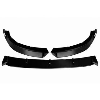 Передняя губа DPT (Base, 2020-2022, чёрный глянец) BMW 3 серия G20/G21 2018- гг. фото 2
