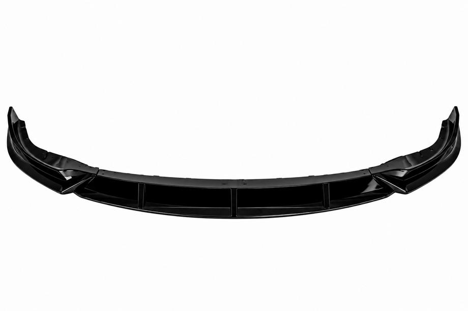 BMW 5 серия F10/F11 2010–2016 гг. Передняя лип-накладка DPT (Для Base, F10, 2010-2016, черный глянец) Фото 1