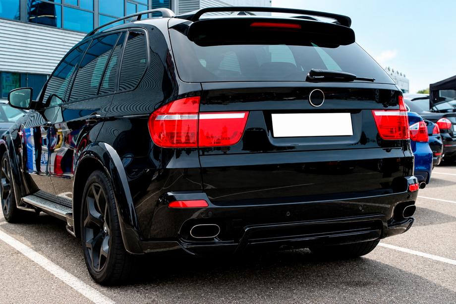 BMW X5 E70 2007-2013 гг. Спойлер DPT M-Style (черный глянец) Image