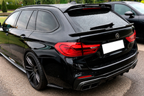 BMW 5 серия G30/G31 2017–2023 гг. Спойлер DPT (для G31, черный глянец) фото 1