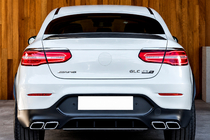 Mercedes GLC X253 2015-2022 гг. Спойлер DPT (Черный Глянец) фото 1