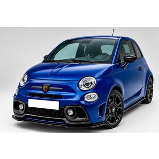 Передняя губа DPT (для Abarth, черный глянец)