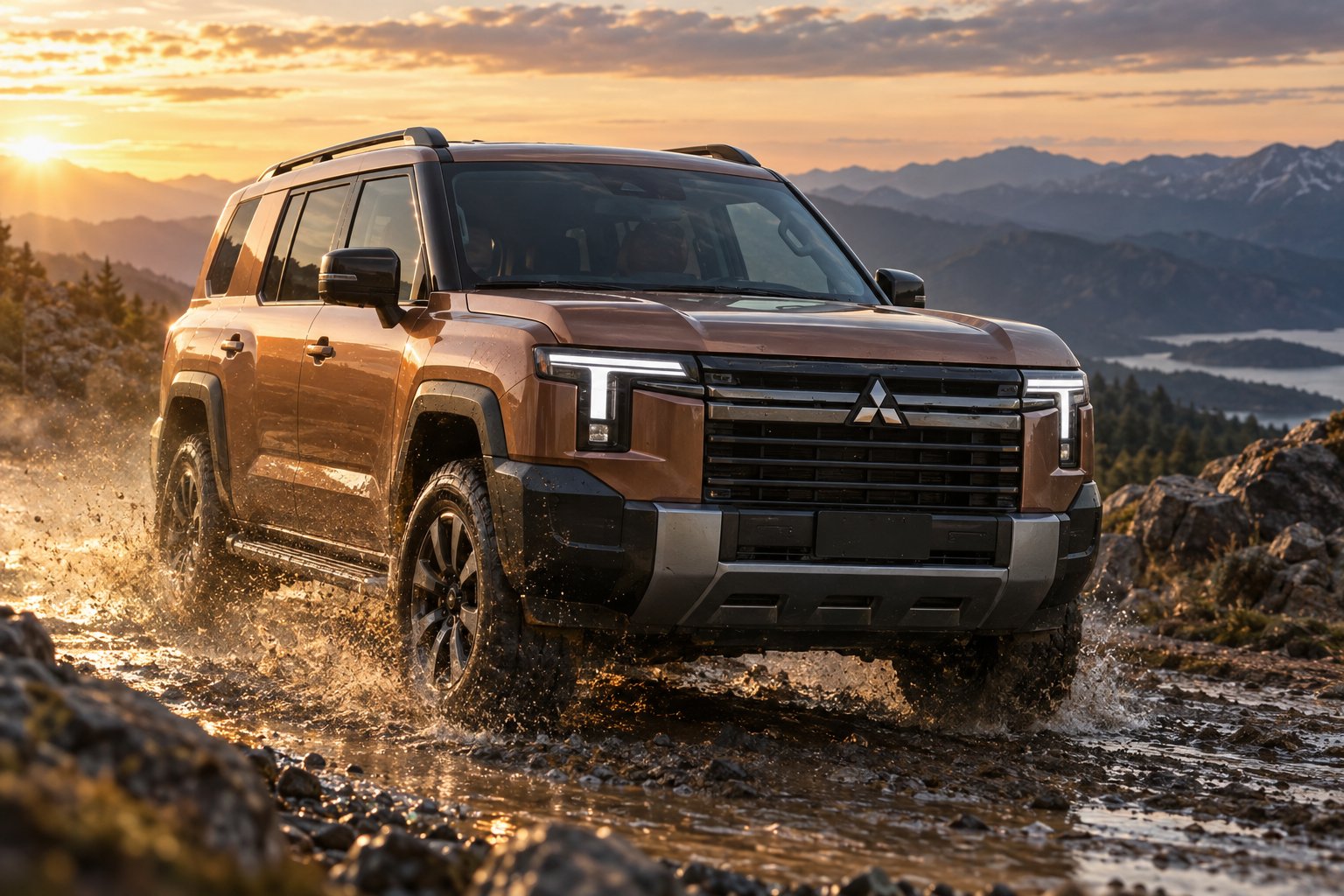 Новый Mitsubishi Pajero 2026: рамный внедорожник с Super Select 4WD-II