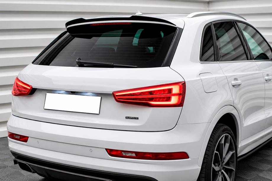 Audi Q3 2011-2019 гг. Спойлер DPT (Черный Глянец) Image