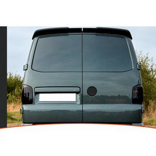 Спойлер DPT (распашные двери, черный глянец) Volkswagen T5 2010-2015 гг. фото 1