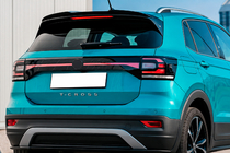 Volkswagen T-Cross 2019- гг. Спойлер DPT (Черный Глянец) фото 1