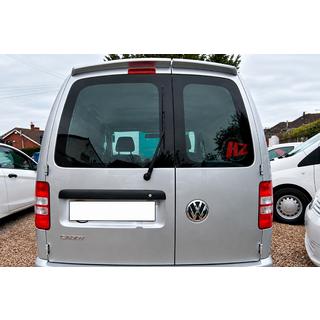 Спойлер (2-дверный, чёрный глянец) Volkswagen Caddy 2010-2015 гг. фото 1