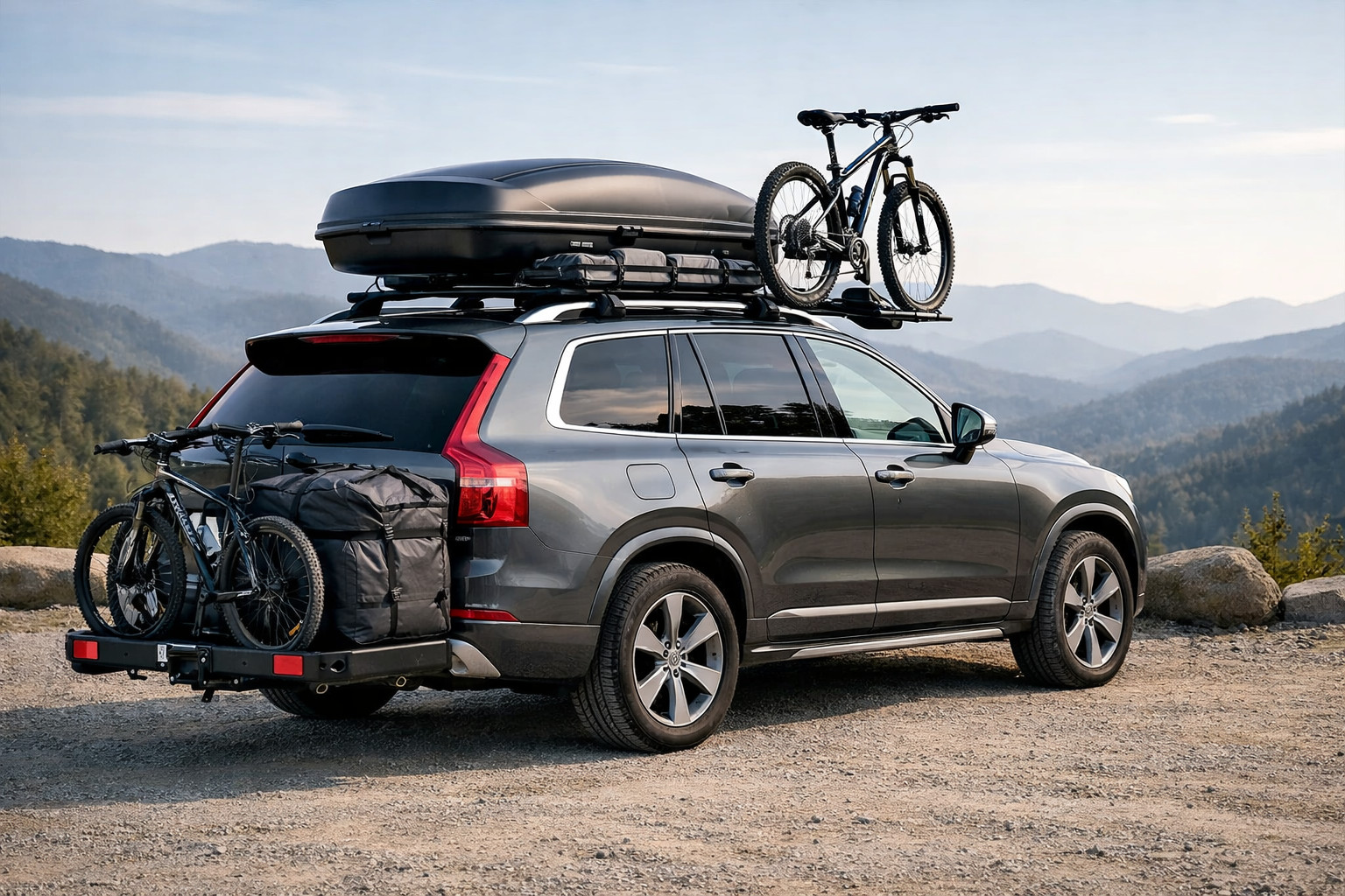 Что установить на Volvo XC90 для груза на крыше и дальних поездок