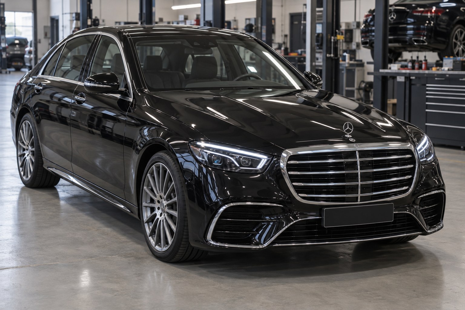 Mercedes S-Class W222 в стиле W223: что реально можно установить