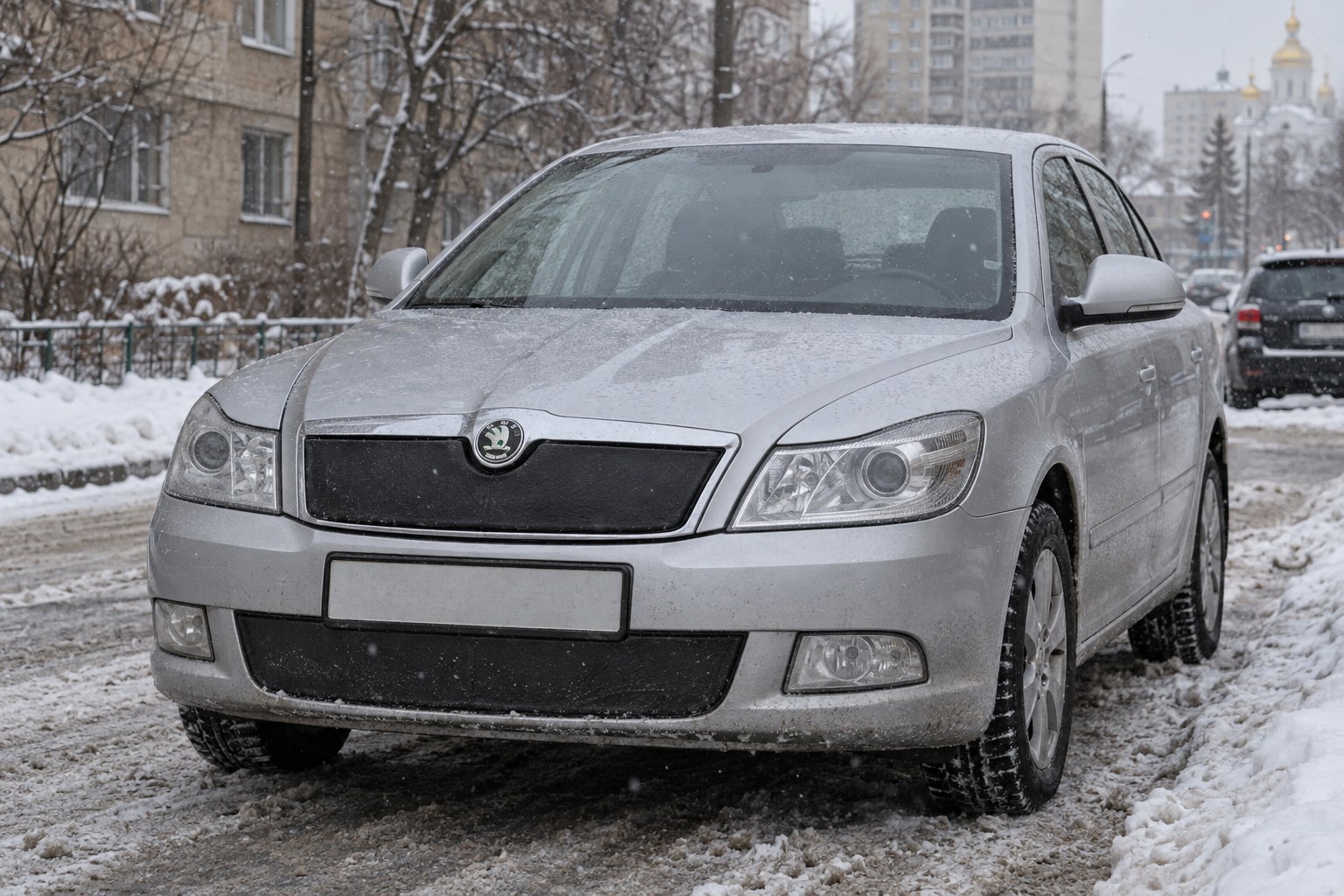 Зимняя накладка на Skoda Octavia A4 Tour, A5, A7 и Superb: как выбрать правильное поколение