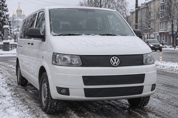 Зимняя накладка на Volkswagen T4, T5, T6 и Caddy: верхняя, нижняя или обе фото 2