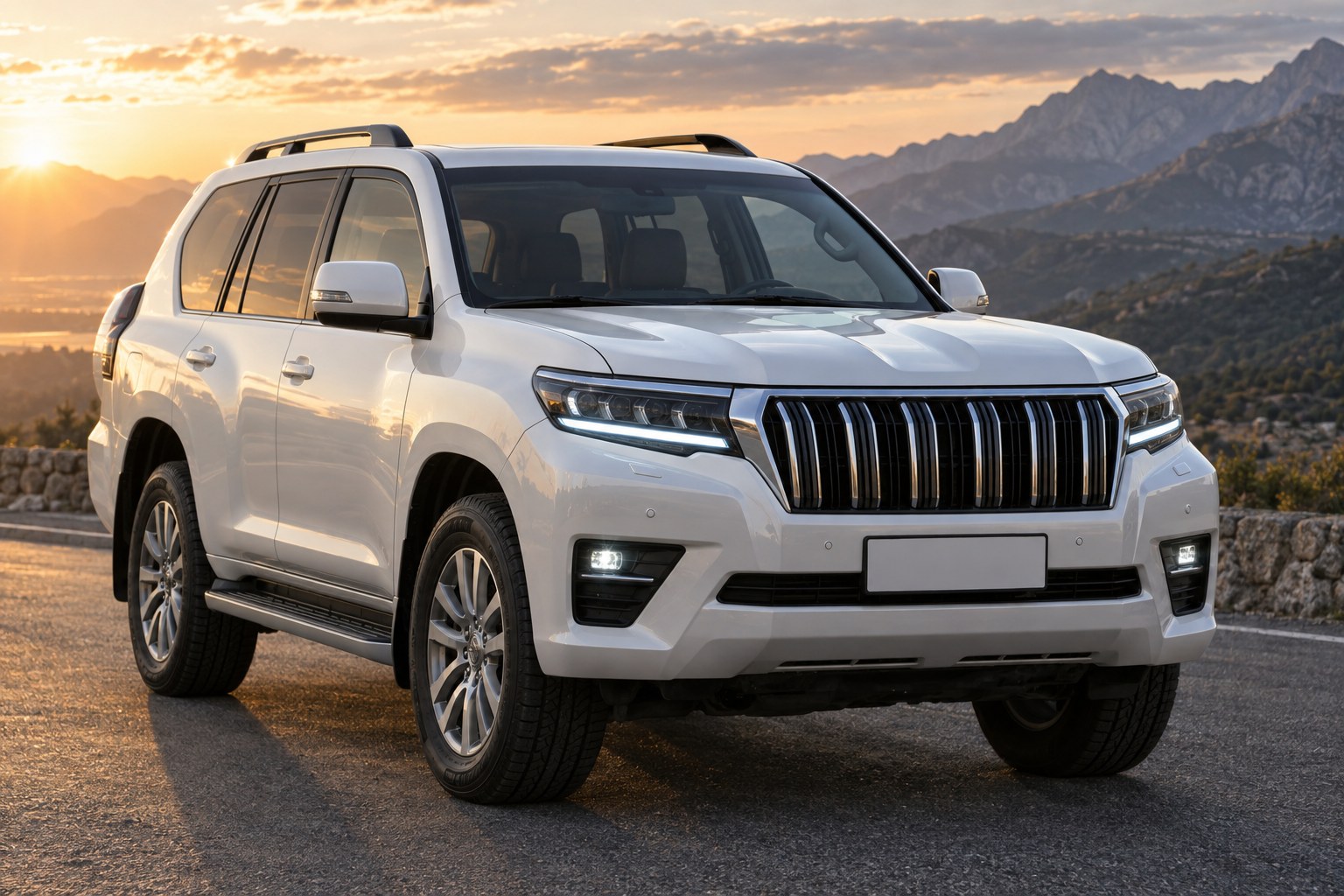 Toyota Land Cruiser Prado 150 в стиле рестайлинга 2017+: комплекты и что менять