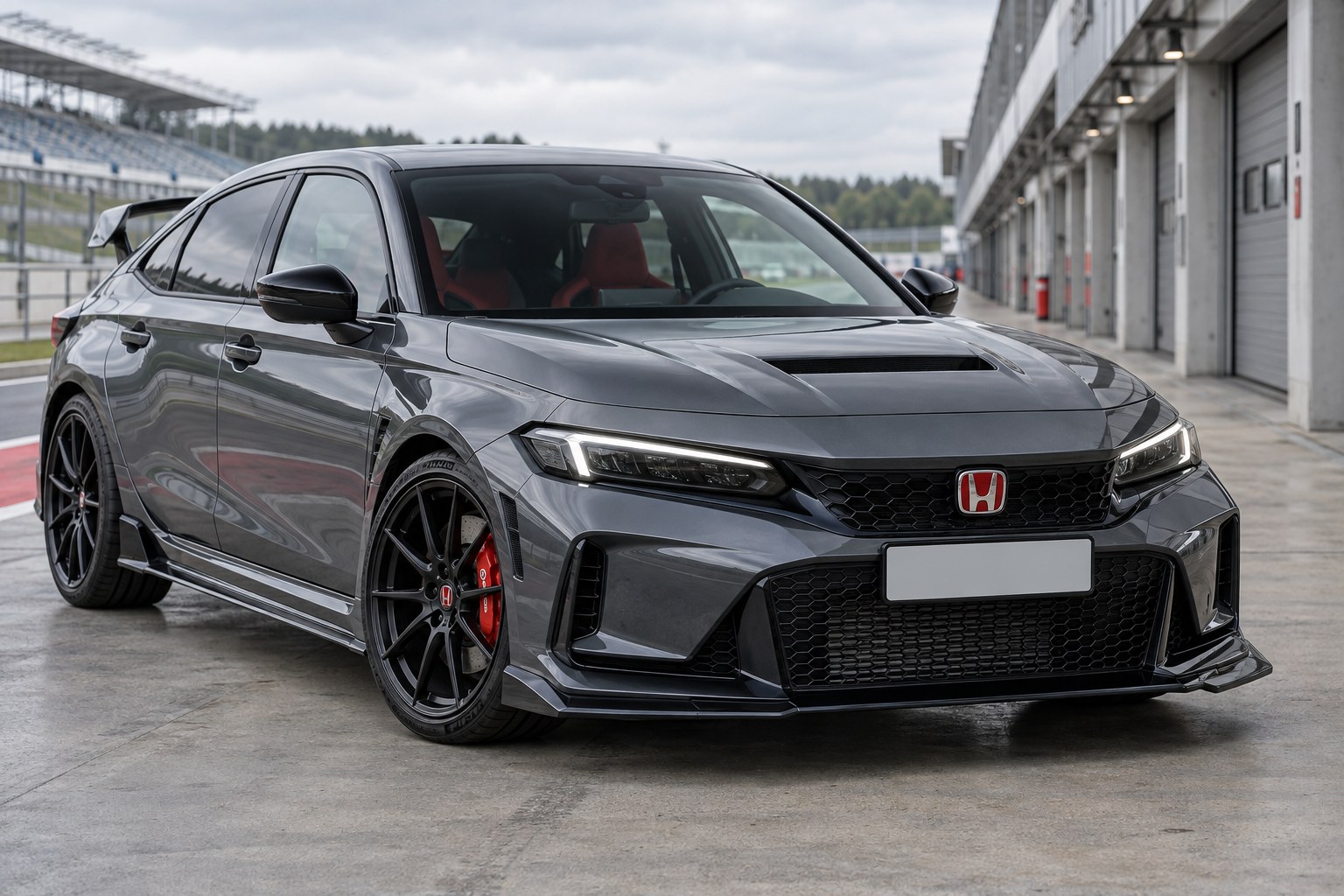 Обновлённый Honda Civic Type R 2027: новый бампер, подогрев сидений и цена от 49 990 $