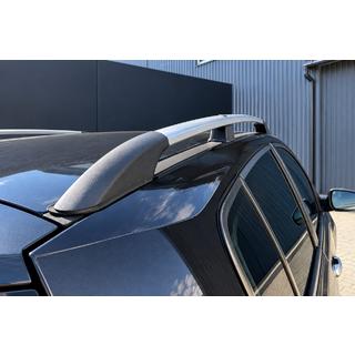 Хромированные рейлинги на крышу (HB) Renault Megane II 2004-2009 гг. фото 3