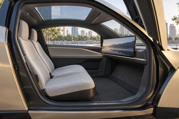 Tesla Cybercab в Париже: европейская премьера роботакси — что известно о серии и разрешениях в ЕС фото 1