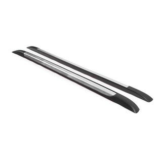 Интегрированные рейлинги серые OEM (на двухсторонний скотч) Toyota Hilux 2006-2015 гг. фото 3