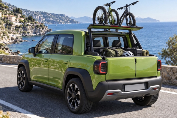 Fiat Multiplay: концепт «3 в 1» из Парижа — минивэн, SUV и пикап фото 1