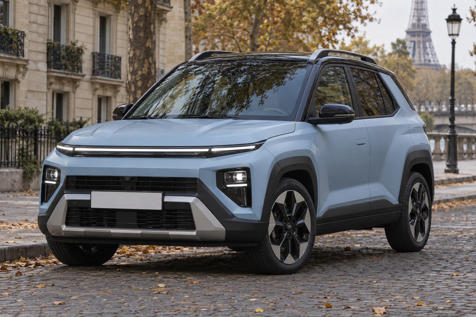 Новый Hyundai Bayon 2-го поколения: Париж, размеры, гибрид 1.6, салон