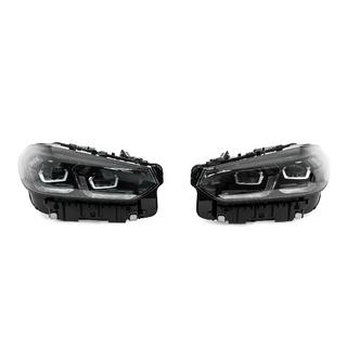 Передние фары Black Shadow Line LCI (для переоборудованных авто 2022–2024) фото 1