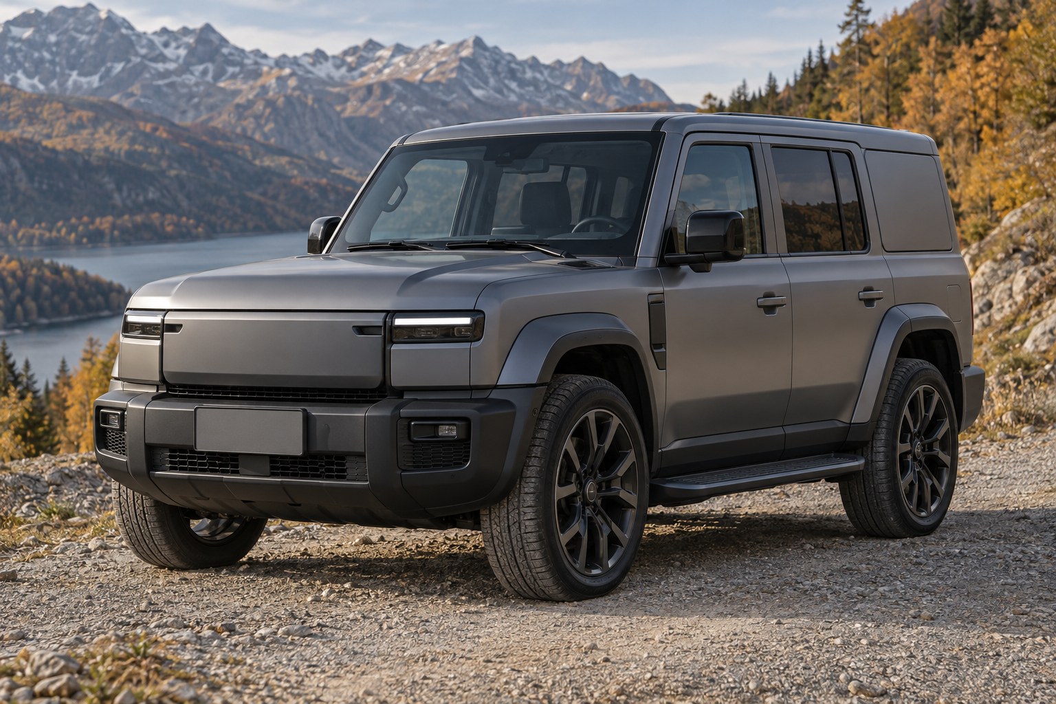 iCaur V25: более компактный «квадратный» SUV Chery — бюджетный «маленький Land Rover» из Китая