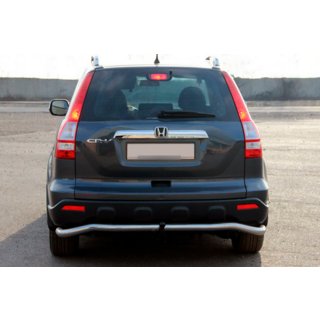 Задняя дуга AK008 (нержавейка) Honda CRV 2007-2011 гг. фото 1