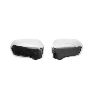 Накладки на Зеркала (2 шт, ABS) Honda Civic Sedan VIII 2006-2011 гг. фото 3