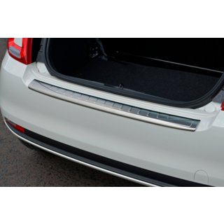 Накладка на задний бампер 3D/Cabrio (OmsaLine, нержавейка) Fiat 500/500L 2013-2022 гг. фото 2