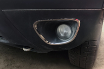 Dacia Duster 2008-2018 гг. Накладки на противотуманные фары 2010-2013 (2 шт., нержавейка) фото 2