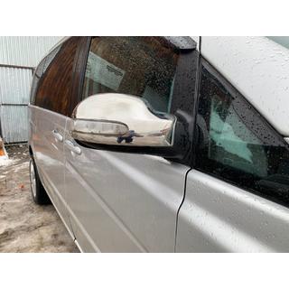 Накладки на Зеркала Нержавейка (2004-2010, Viano, 2 шт) Mercedes Vito W639 2004-2014 гг. фото 3