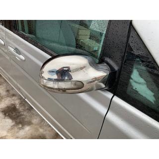 Накладки на Зеркала Нержавейка (2004-2010, Viano, 2 шт) Mercedes Vito W639 2004-2014 гг. фото 4