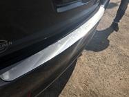 Skoda Octavia II A5 2010-2013 гг. Накладка на задний бампер Nataniko (нержавейка) фото 4