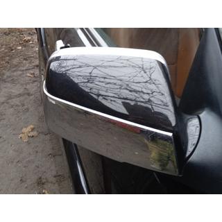Окантовка зеркал и верхняя накладка (пластик) Kia Sportage 2004-2010 гг. фото 3