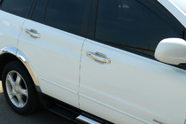 SsangYong Kyron 2005-2014 гг. Хромированные Накладки на Ручки Дверей (4 шт, пластик) фото 3
