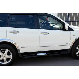 Хромированные Накладки на Ручки Дверей (4 шт, пластик) SsangYong Kyron 2005-2014 гг. фото 1
