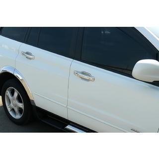 Хромированные Накладки на Ручки Дверей (4 шт, пластик) Ssang Yong Rodius фото 3