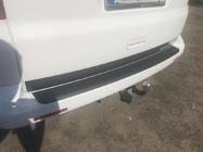Volkswagen T5 Multivan 2003–2010 гг. Накладка на задний бампер с загибом (ABS-пластик) фото 4