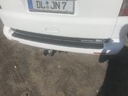 Volkswagen T5 2010-2015 гг. Накладка на задний бампер с загибом (ABS-пластик) фото 3
