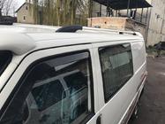 Volkswagen T4 Caravelle/Multivan 1990–2003 гг. Рейлинги Хром DORA (Металлическое крепление) фото 4