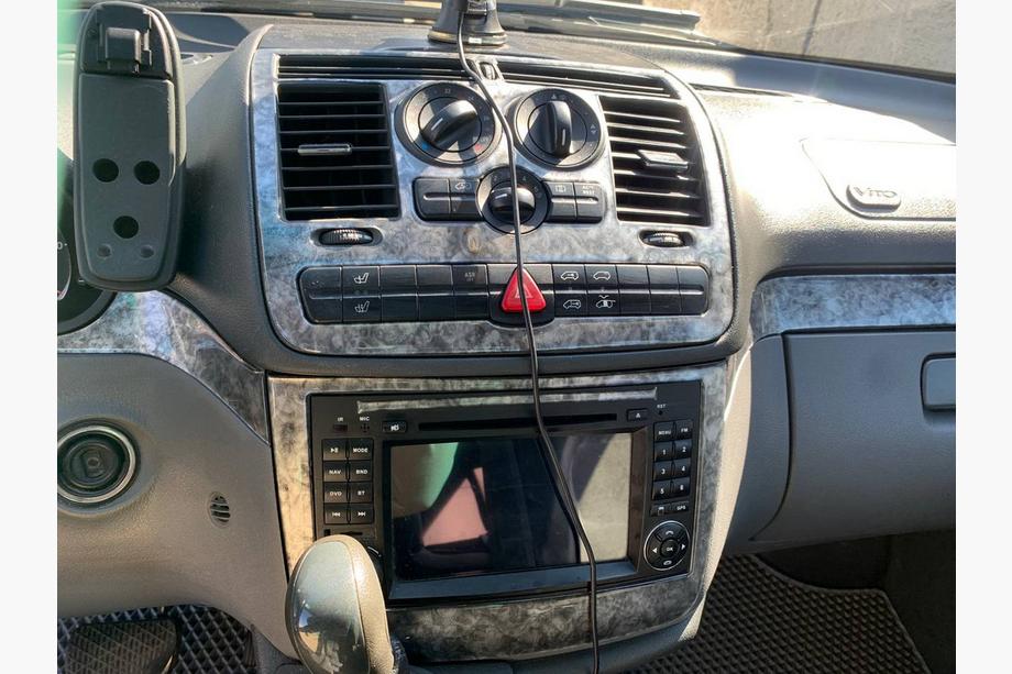 Mercedes Vito W639 2004-2014 гг. Накладки на панель (Meric, Полный комплект) Фото 13