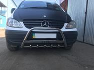 Mercedes Vito W639 2004-2014 гг. Кенгурятник 60мм Нержавейка фото 2