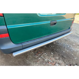 Задняя дуга AK002 (нерж. сталь) Mercedes Vito W639 2004-2014 гг. фото 1