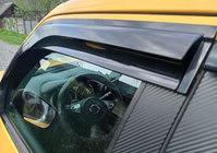 Nissan Juke 2010-2019 гг. Ветровики на окна (4 шт., Sunplex Sport) фото 9
