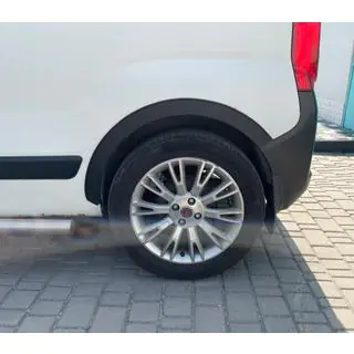Расширители арок (4 шт, черные) Citroen Nemo 2007-2017 гг. фото 2