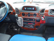 Mercedes Sprinter W901/902/903/904/905 1995–2006 гг. (cdi, 2000-2006) Накладки на торпедо (Vip-Hartman) Алюминий фото 4